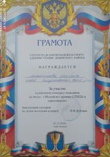 Лопатникова Милана, 2 кл