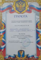 Костикова Анастасия, 14 лет